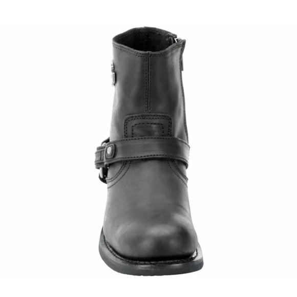 NEW Harley Davidson Men's SCOUT Black LTHR Motorcycle Riding Boots D9526… - Picture 7 of 15